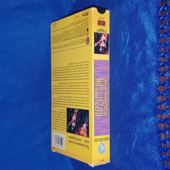 4/$20 UNTESTED The Song Remains the Same (VHS 1997) Jimmy Page Robert Pl… - Picture 2 of 5